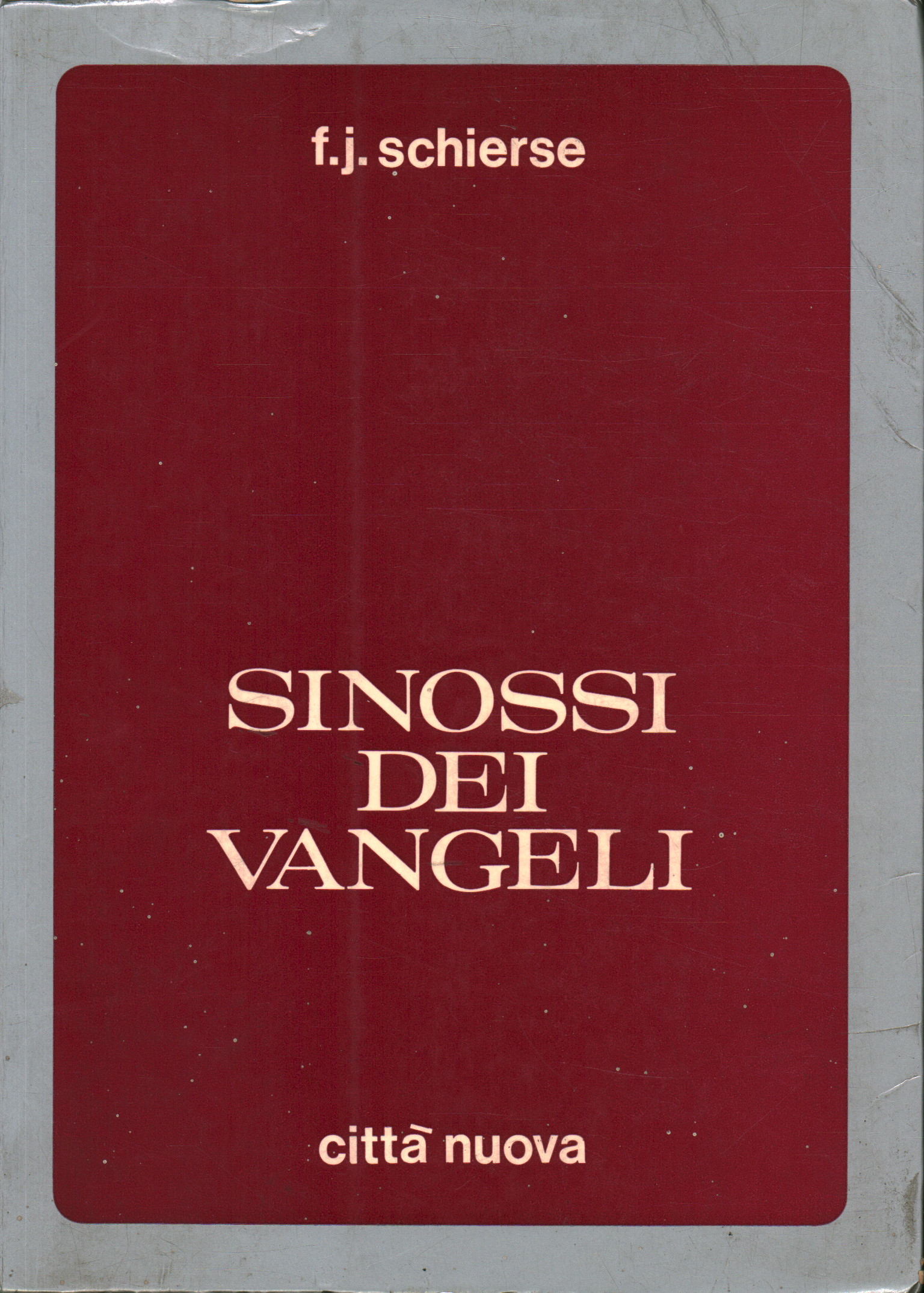 Sinossi dei Vangeli, Franz Joseph Schierse