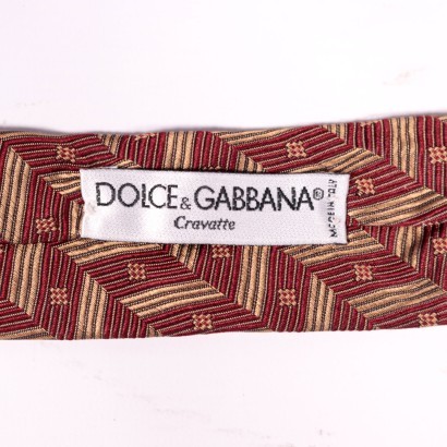 Cravatta dolce outlet e gabbana