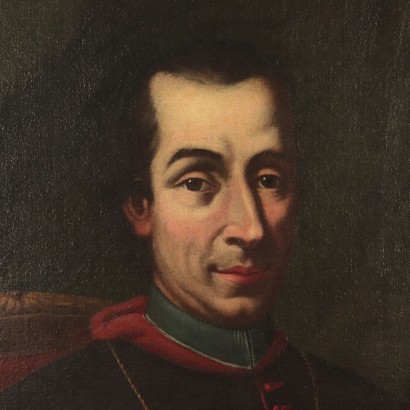 Portrait of a Prelate, Oil on Canvas, 18th Century