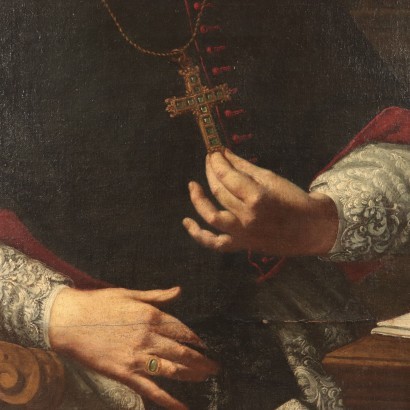 Portrait of a Prelate, Oil on Canvas, 18th Century