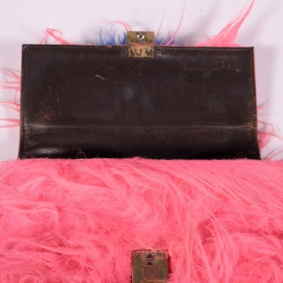 Vintage Fuchsia Bag, England 1980s