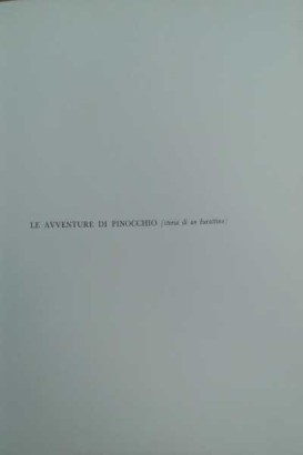 The Adventures of Pinocchio (Story of a Puppet), Carlo Collodi