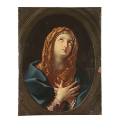 Madonna en la oración