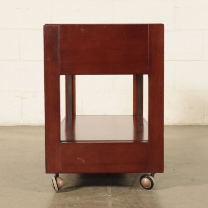 Service Trolley Rosewood Veneer Italy 1960s