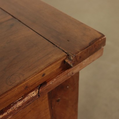 Directory Book Table, Walnut, Italy 18th-19th Century