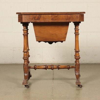 British Game Table, Walnut, England 19th Century