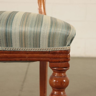 Group of 8 Chairs, Mahogany, England 19th Century