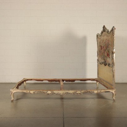 Baroccheto Style Bed, Italy 19th Century