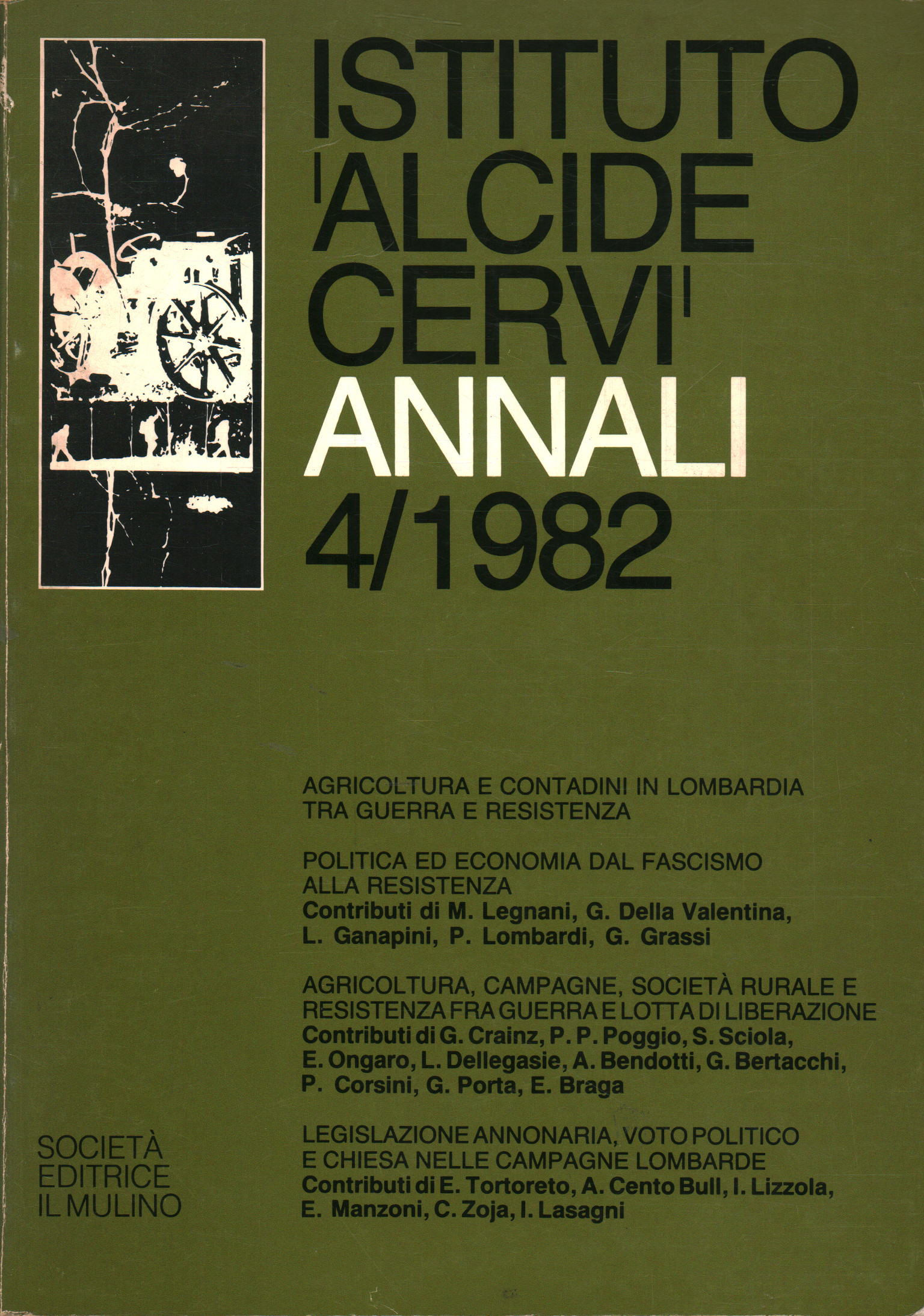 Annals of the Alcide Cervi Institute 4/1982, AA.VV.