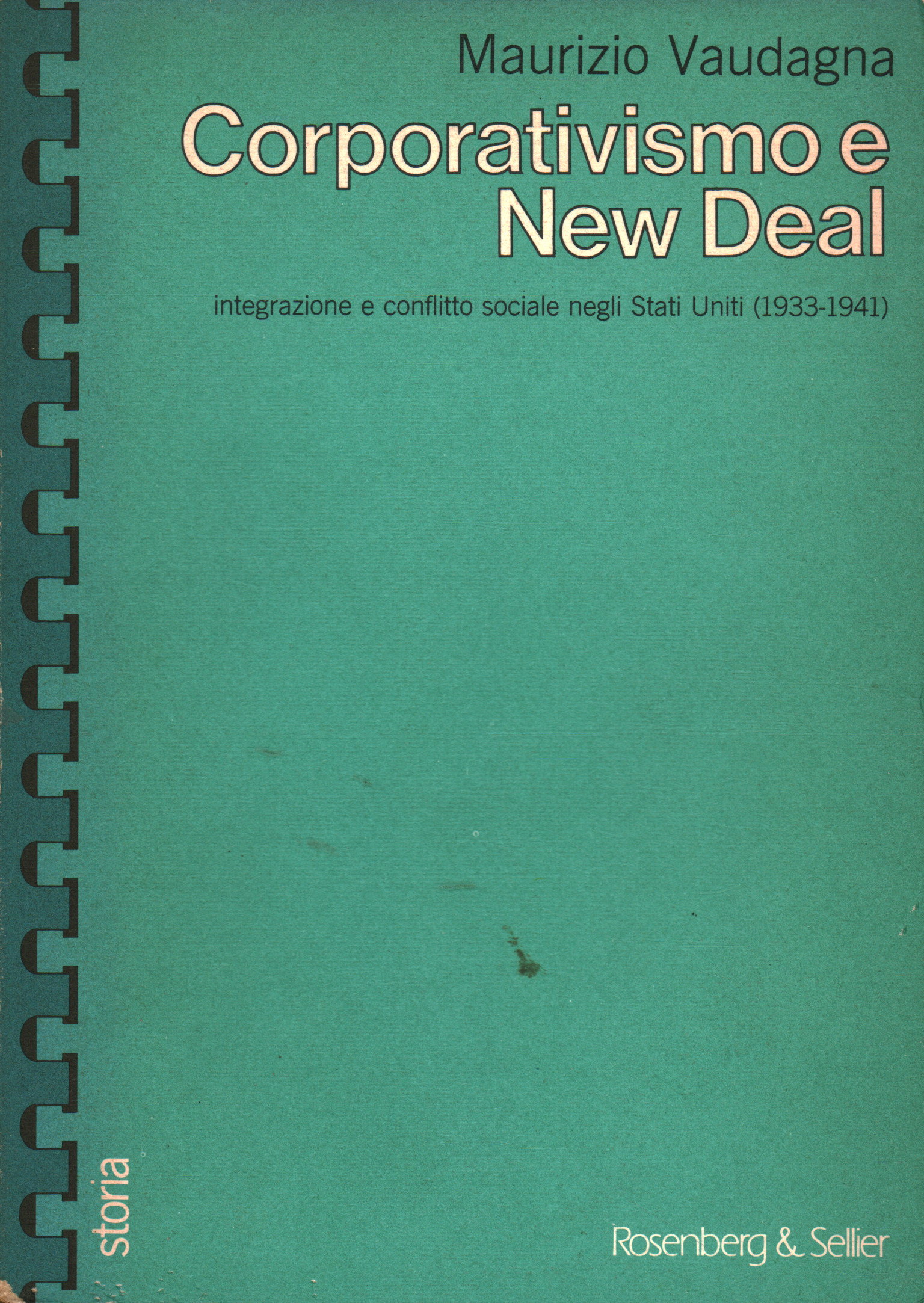 Corporativismo e New Deal, Maurizio Vaudagna