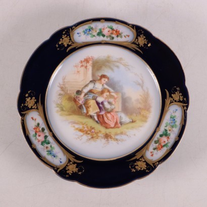 Pair of Sevres Plates, France 19th-20th Century