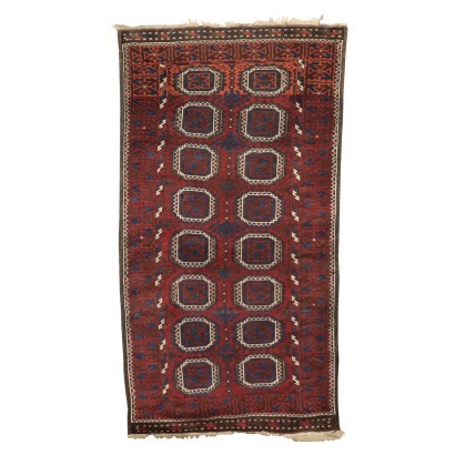 Bukhara Carpet, Wool, Afghanistan 1940s-1950s