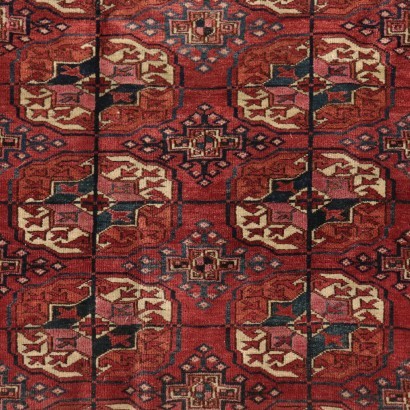 Bukhara Carpet, Wool, Turkmenistan, 1930s