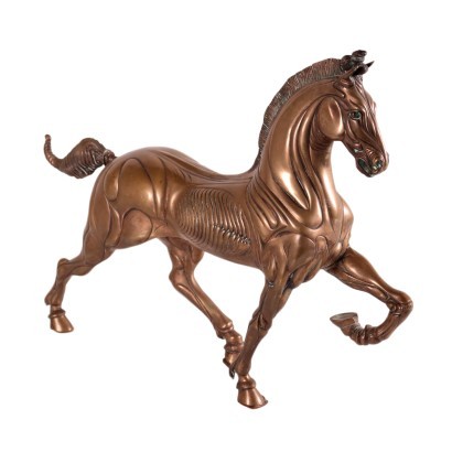 Bronze Horse, Italy 1979, Ludovico De Luigi (1933)