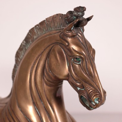 Bronze Horse, Italy 1979, Ludovico De Luigi (1933)