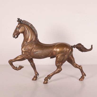 Bronze Horse, Italy 1979, Ludovico De Luigi (1933)