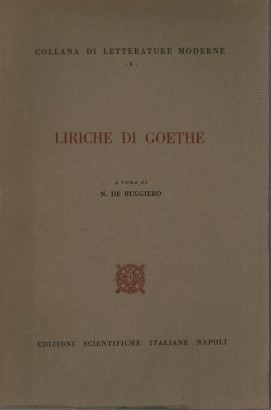 Liriche di Goethe