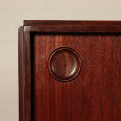 Sideboard, Mahogany Veneer, Italy 1960s Italian Prodution