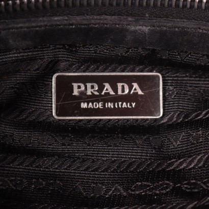 ,Borsa Vintage Prada Pelle Nera