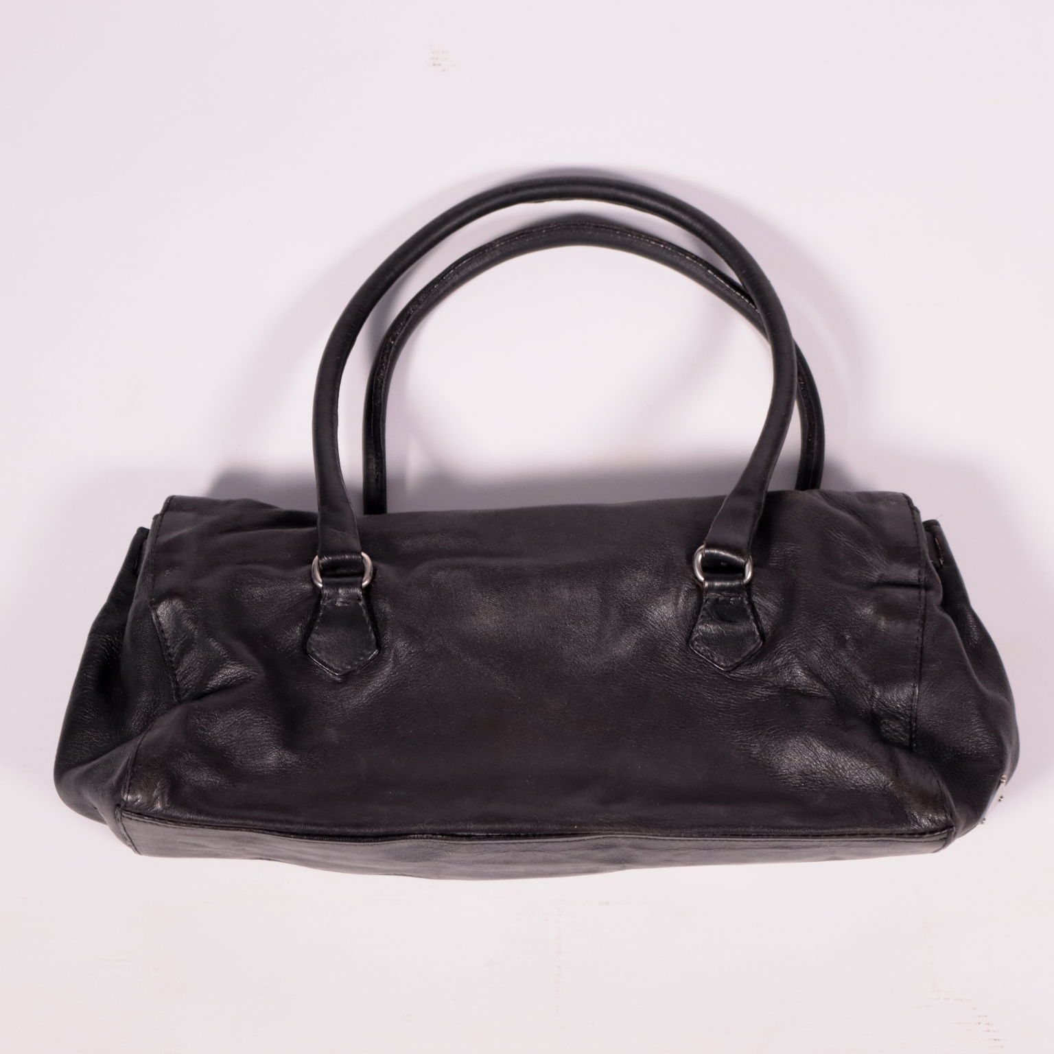 Vintage Prada Black Leather Bag, Clothing, Vintage, dimanoinmano. It