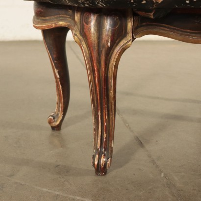 Small Lacquered Table, Italy 20th Century