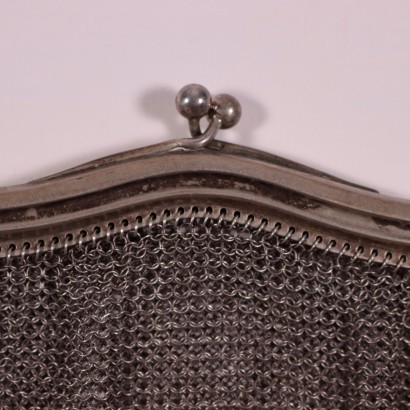 Vintage-Handtasche Anfang '900 In Silber