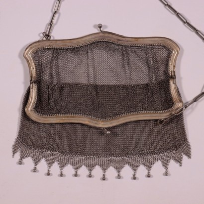 Vintage Silver Bag 1920s