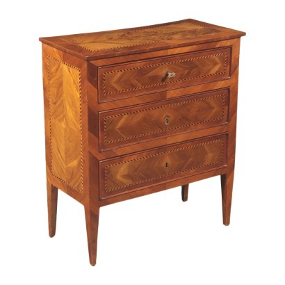 Bedside Table With Neoclassic
