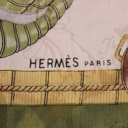 Vintage, Foulards Hermès Brides Et Selles