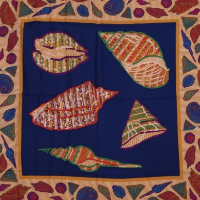 Foulard Vintage Lanvin Coquilles