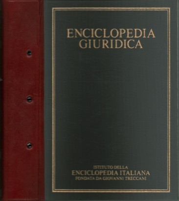 Enciclopedia giuridica 28 (SANZIONE-SINODO)