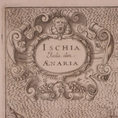 Printig of Giovanni Antonio Magini 17th Century