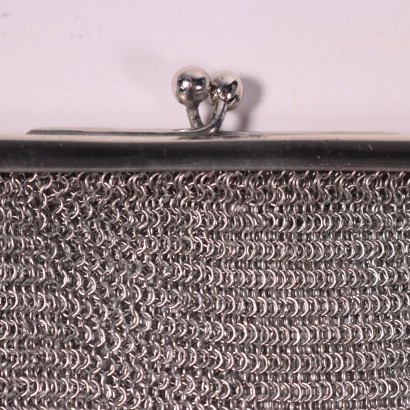 Handtasche Vintage Silber Frühen 900