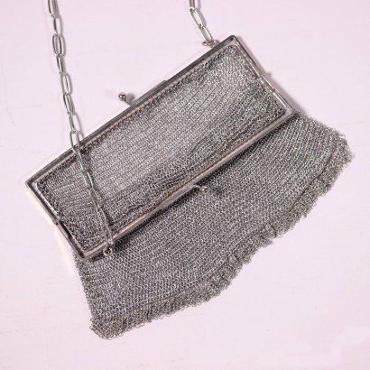 Bolso Vintage De Plata 900