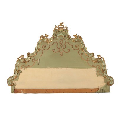 Baroque Style Headboard Italy 20th Century