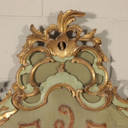 Baroque Style Headboard Italy 20th Century