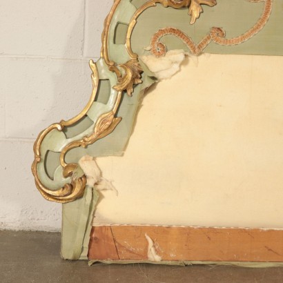 Baroque Style Headboard Italy 20th Century