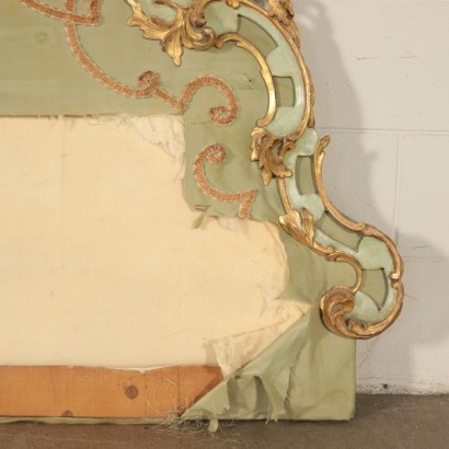 Baroque Style Headboard Italy 20th Century