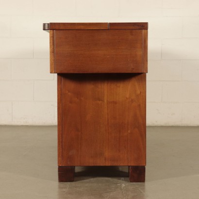 Piece of Furniture, Walnut Veneer, 1970s G Michelucci, Poltronova