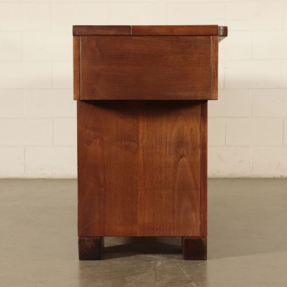 Piece of Furniture, Walnut Veneer, 1970s G Michelucci, Poltronova