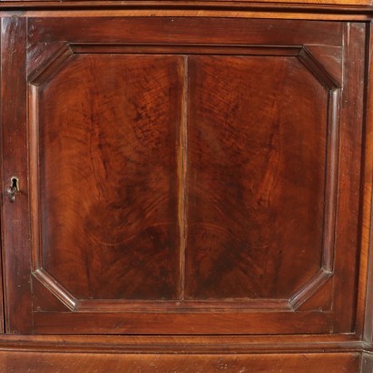 Big Walnut Bookcase Italy 19th Century