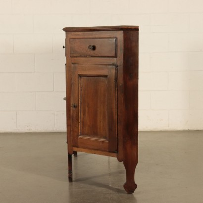 Walnut Cupboard Lombardy-Veneto Italy 19th-20th Century