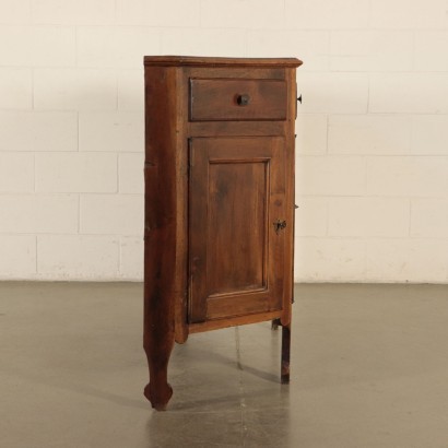 Walnut Cupboard Lombardy-Veneto Italy 19th-20th Century