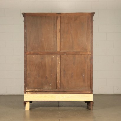 Antiquitäten, Kleiderschrank, Antiker Kleiderschrank, Antiker Kleiderschrank, Antiker italienischer Kleiderschrank, Antiker Kleiderschrank, neoklassizistischer Kleiderschrank, Kleiderschrank aus dem 19. Jahrhundert