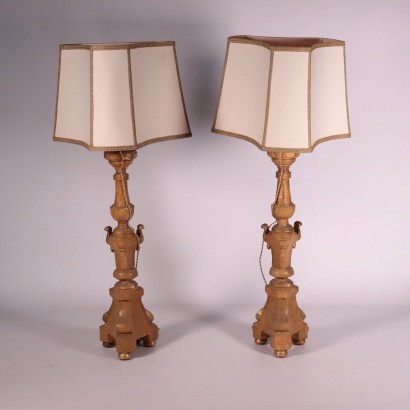 Pair of Torch-Holder Italy 19th Century