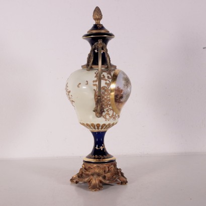 Sevres Manufacturing Vase Ceramic and Bronze France 20th Century