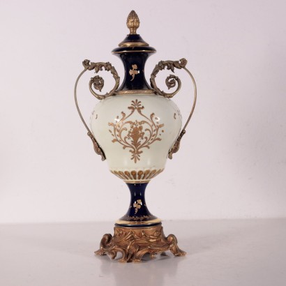 Sevres Manufacturing Vase Ceramic and Bronze France 20th Century