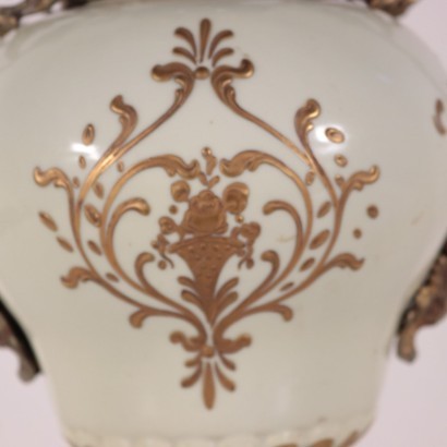 Sevres Manufacturing Vase Ceramic and Bronze France 20th Century