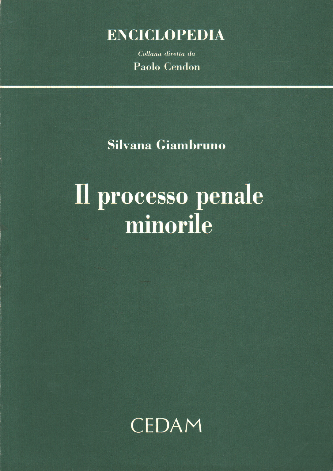 Il processo penale minorile, Silvana Giambruno