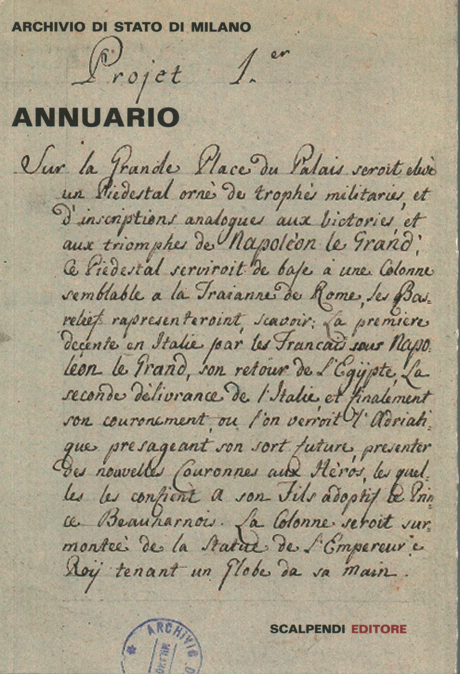 Anuario de los Archivos del Estado de Milán 2012, AA.VV.